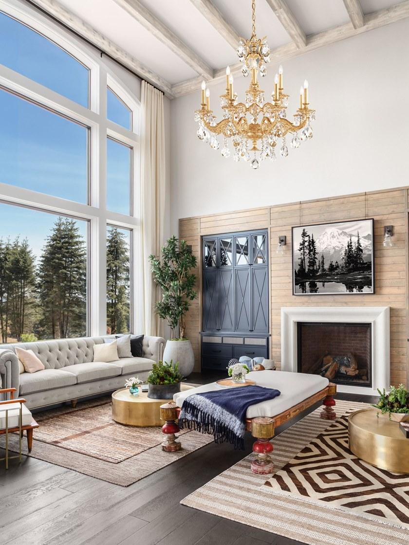 Schonbek Люстра с кристаллами swarovski® Milano sun-id-1351882 - Вид №5