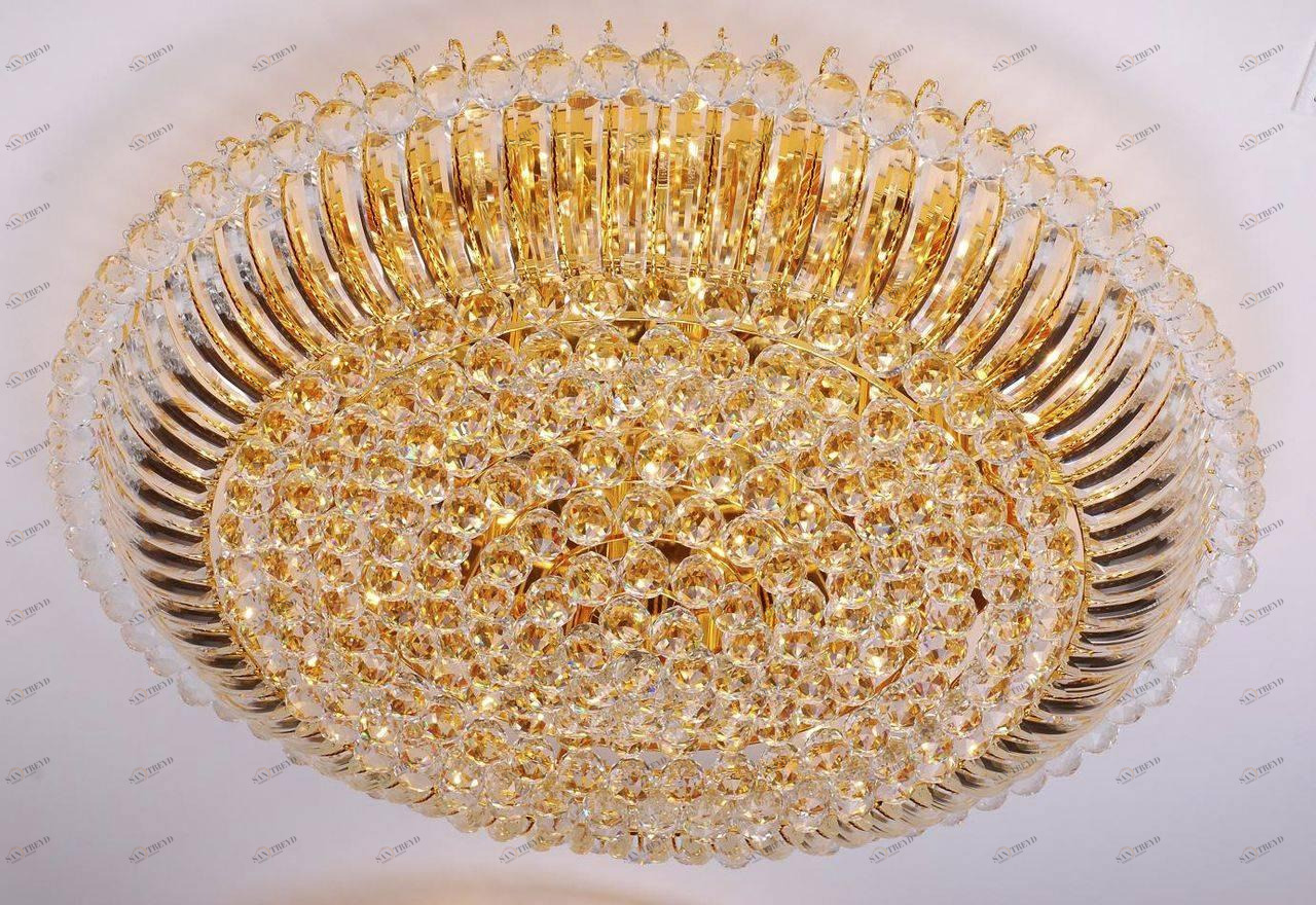 Потолочный светильник ST Luce SL761.202.28 ST LUCE ДИЗАЙНЕРСКИЕ 073283 Золото;прозрачный 