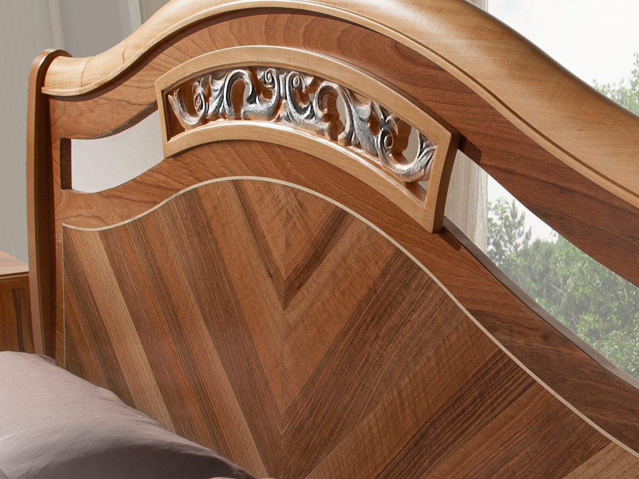 Деревянная кровать размера "king-size" CASA +39 Prestige 2 ARCH-00152430 - Вид №6