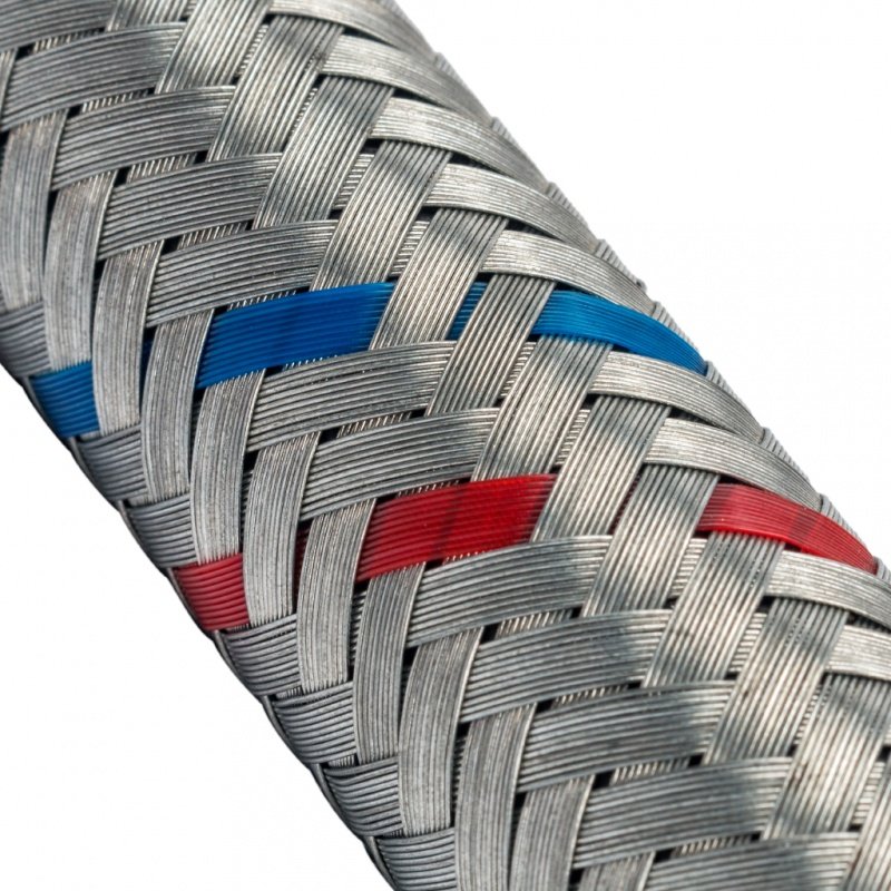 Гибкая подводка для воды угловая НР 1 х ВР 1 STOUT - 800 мм SHF0167252525 - Вид №3