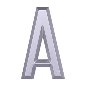 Дверная буква  «А», 37х5х60 мм, серебро LJPS0056 Public Steel Россия