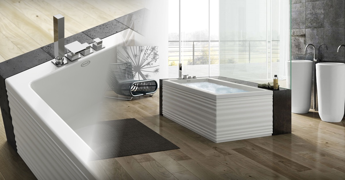 Ванна с основаниями Moove 170x75 9450-424 Jacuzzi 9450424 - Вид №1