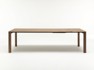 Деревянный прямоугольный выдвижной стол