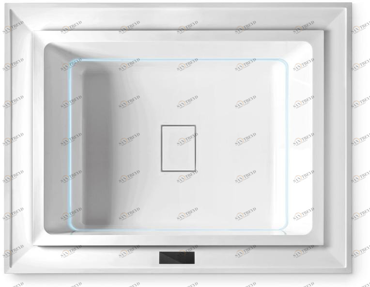 Gruppo Treesse Прямоугольный встроенный пейзажный бассейн Treesse ghost sun-id-1384729