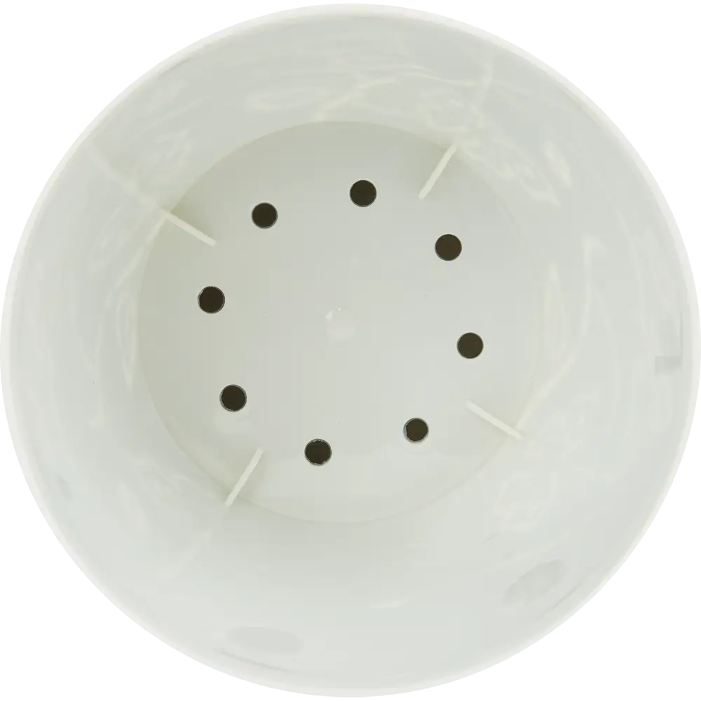 Горшок Plast Team Butterflies ø 115 мм 0.7 л серый 84253344 STLM-2046278 Santreyd - Вид №1