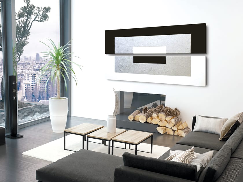 Алюминиевый полотенцесушитель Termo Design текстурная живопись ARCH-00069781