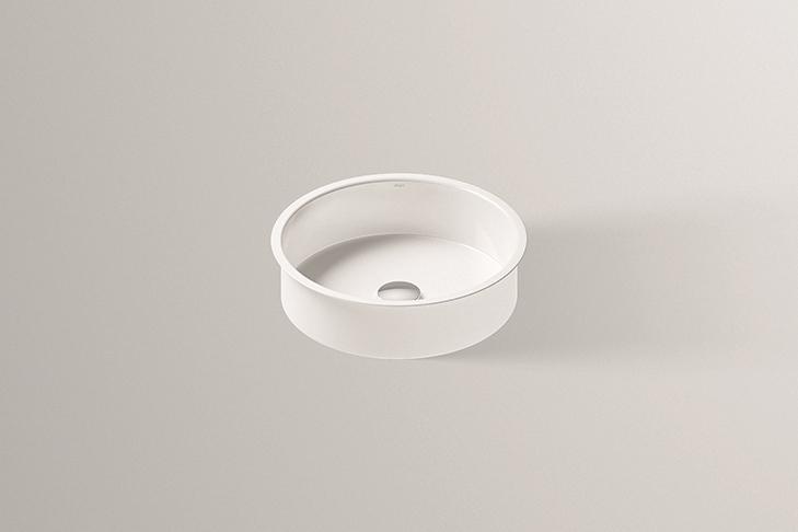 3225501000 Раковина, встраиваемая под столешницу, ub.ke400, белая, proshield Alape серия KE (Unisono) 