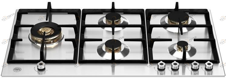 Bertazzoni Газовая встраиваемая плита из нержавеющей стали Professional sun-id-1410081