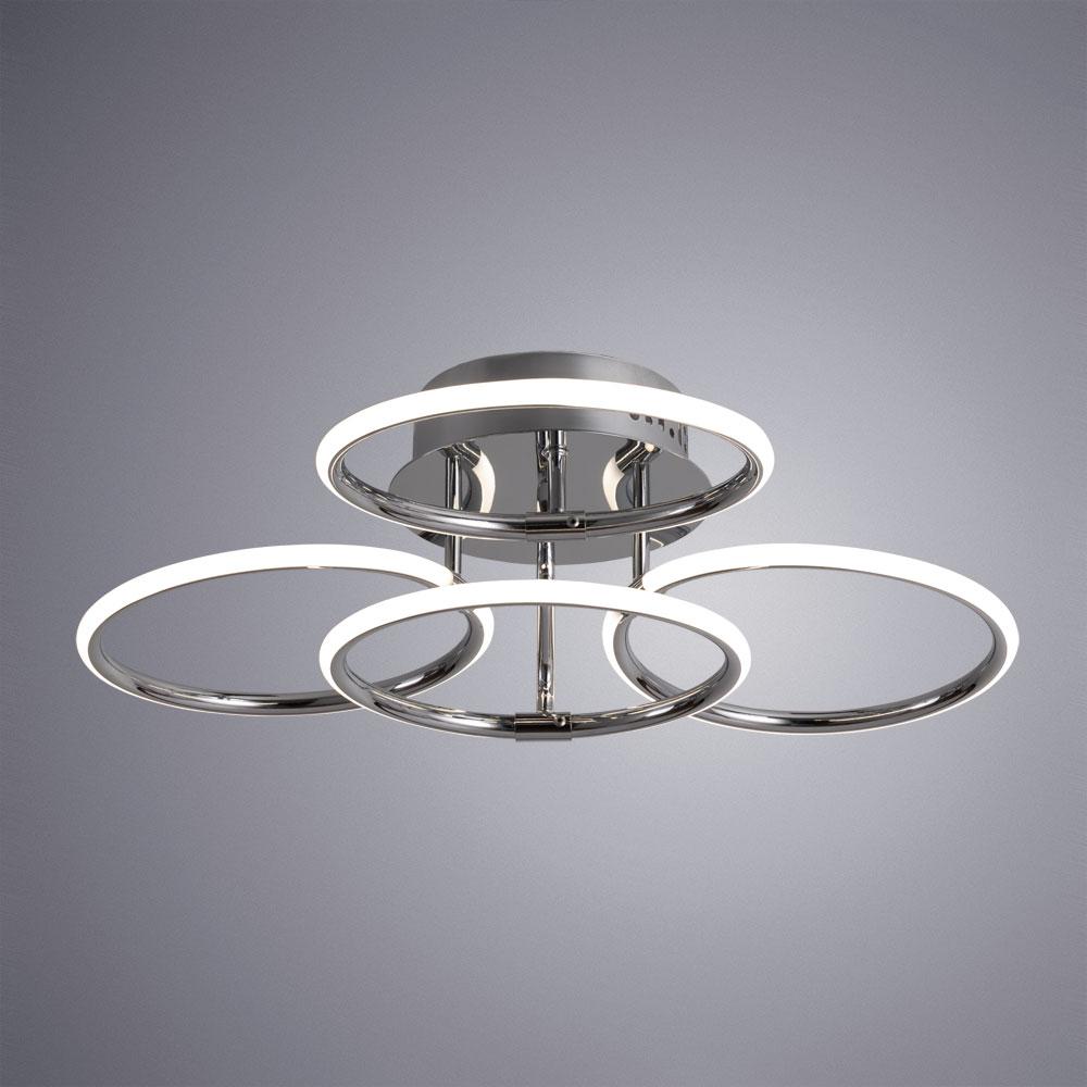 Потолочная светодиодная люстра Arte Lamp Presto A2516PL-4CC ARTE LAMP PRESTO 328422 Хром;белый  - Вид №3