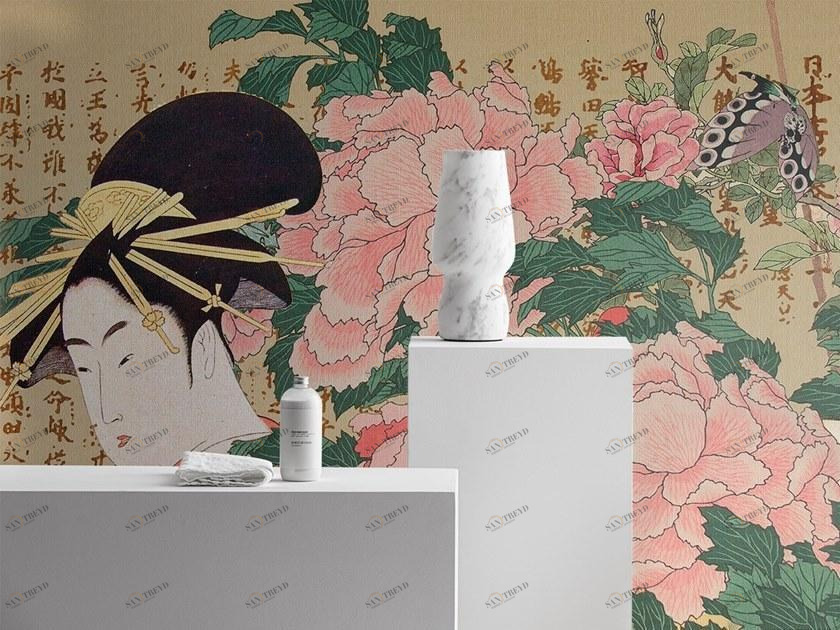 ARBLU Обои под ткань с цветочными мотивами  91mbs01/91mbw01 