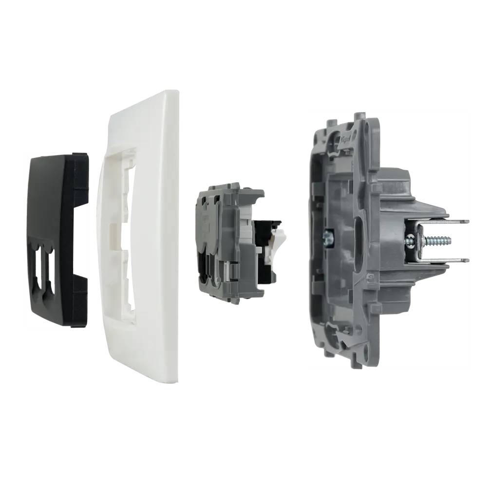 Legrand - Двойная розетка RJ11+RJ45 для телефона и компьютера 82496846 STLM-1571361 - Вид №6