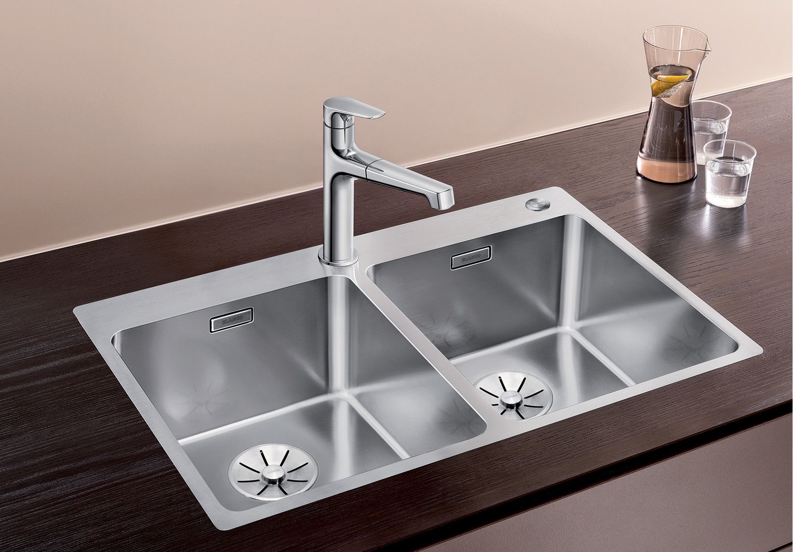 525248 Кухонная мойка Blanco Andano 340/340-IF/A  Blanco Andano - Вид №1