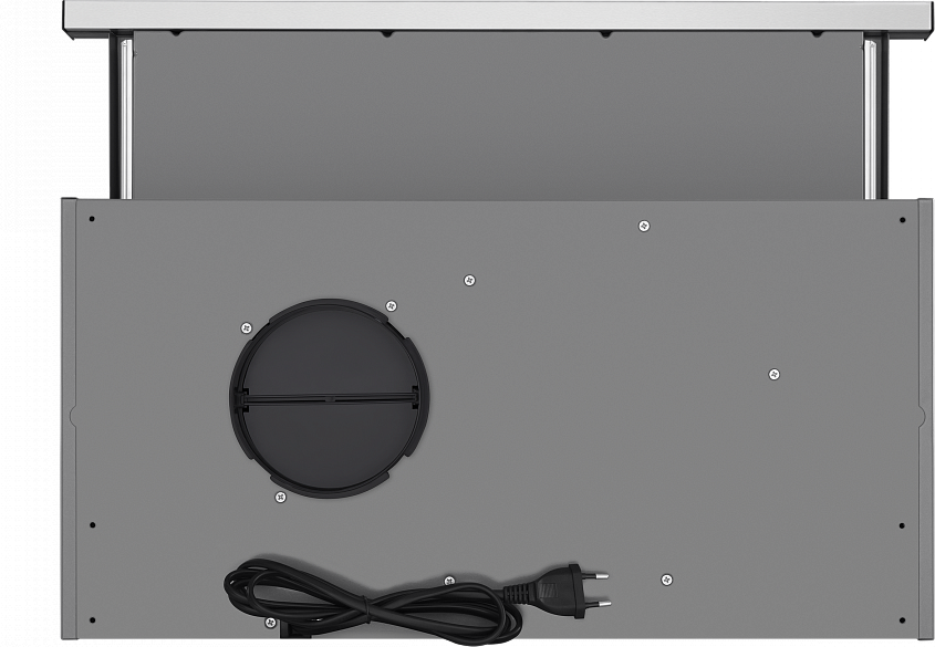 VS LIGHT 50 INOX Вытяжка vs light 50 ""нержавейка""/ • тип: встраиваемая • цвет: нержавейка • управление: колыбельное • ширина, мм: 500 • полная потребляемая мощность, вт: 140• количество скоростей: 2 • максимальная производительность, м3/ч: 480• диаметр Santreyd  - Вид №7