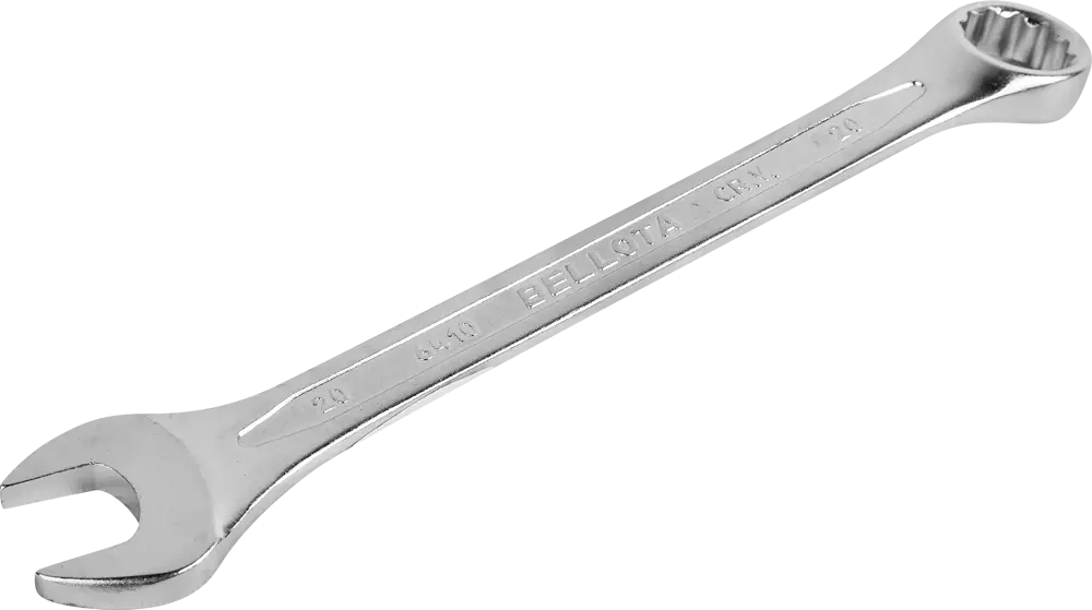 Комбинированный ключ Bellota 20 мм с хромированным покрытием 87103905