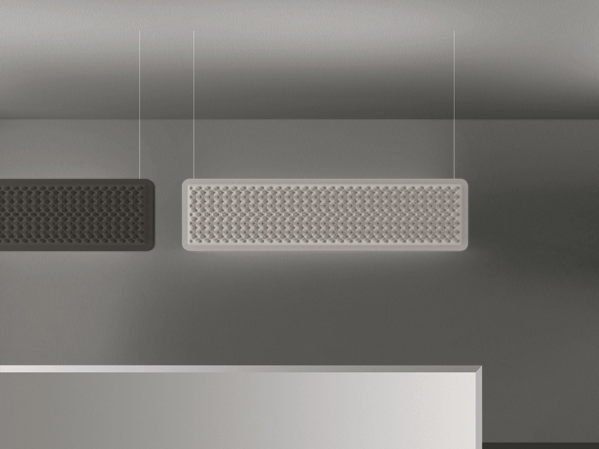 Акустическая подвесная панель из ткани Artemide Eggboard ARCH-00034584 - Вид №11