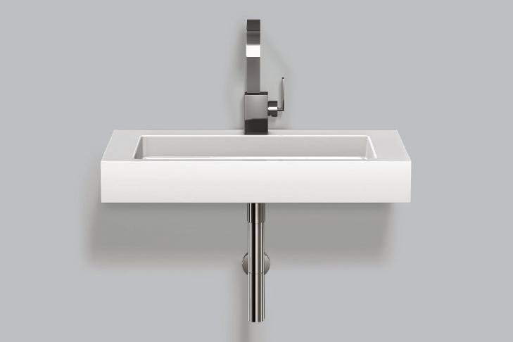 4105000401 Умывальник, wt.re800h, белая, противомикробное Alape серия RE (X.plicit) 