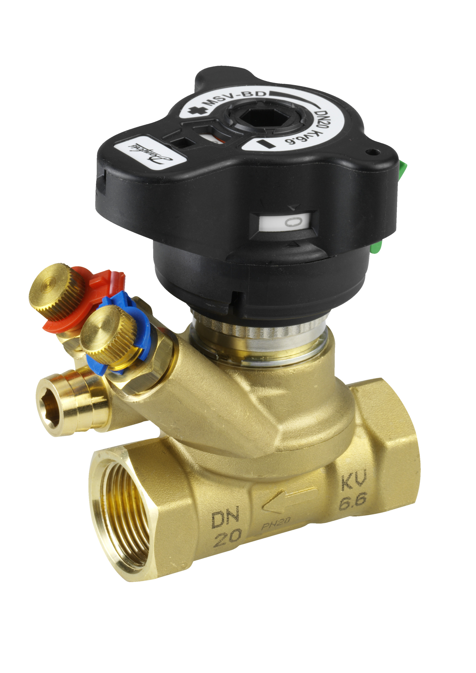 Danfoss Ручной балансировочный клапан MVT MVT Ду15 ручн.Баланс.Клап.наруж.резьб 003Z4182  - Вид №4