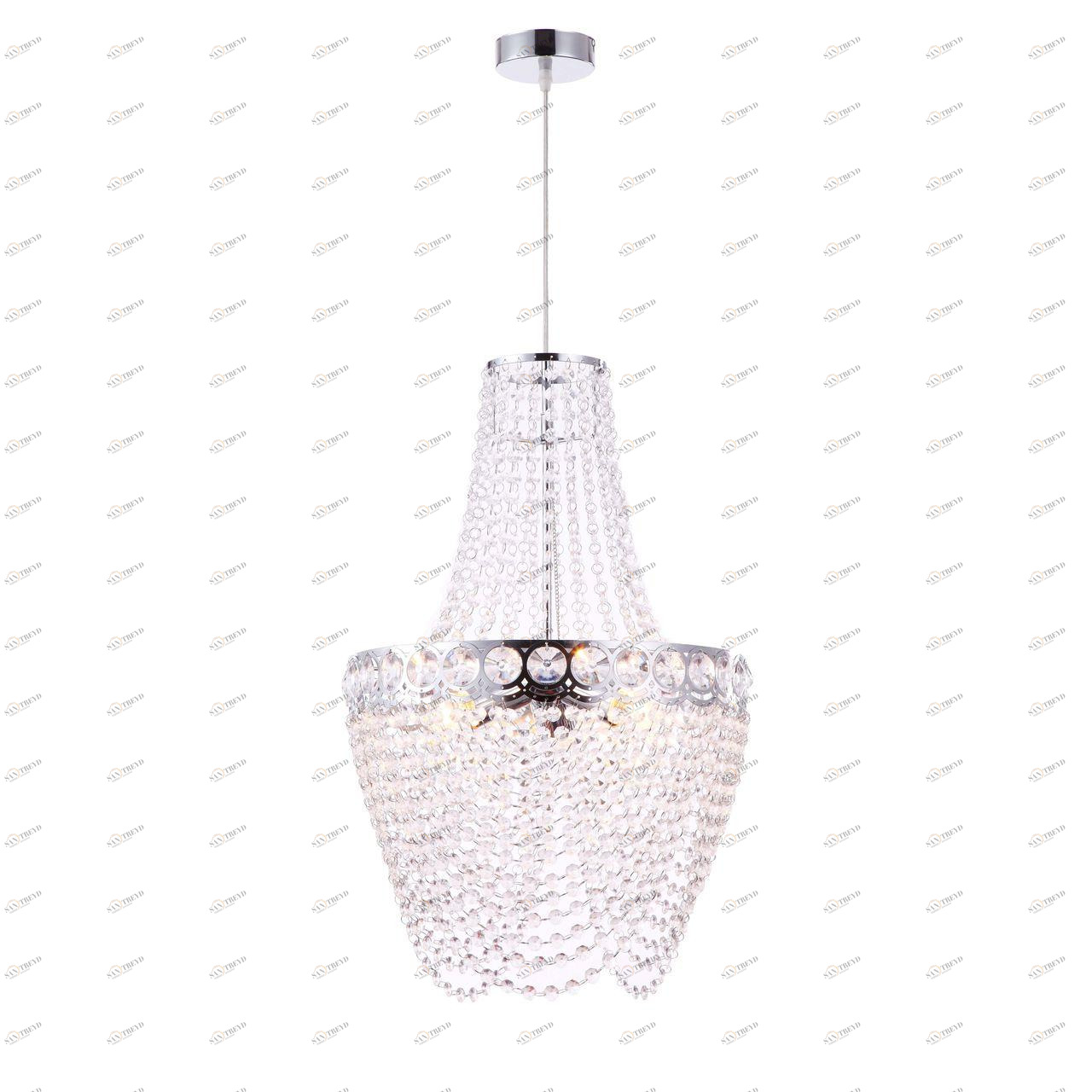 Подвесная люстра Globo Stromboli 16011 GLOBO ДИЗАЙНЕРСКИЕ, STROMBOLI 108545 Хром Ceramica Globo 