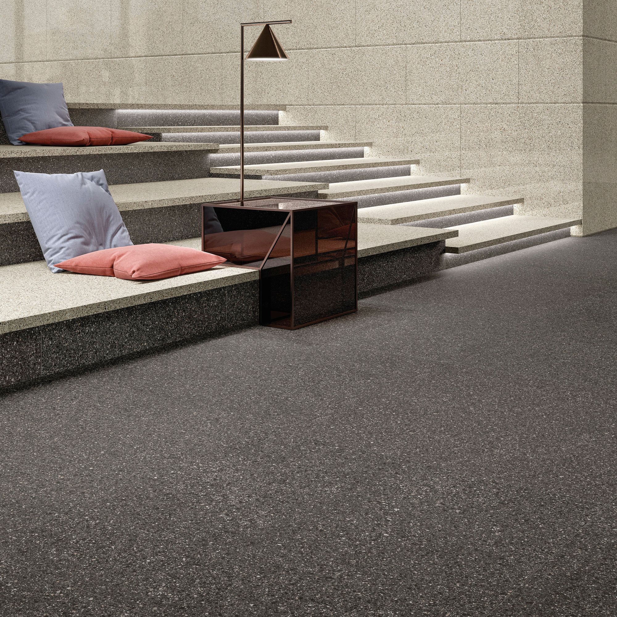 Пол / облицовка керамогранита с эффектом гранита для внутреннего и наружного применения FMG Palladio ARCH-00147778 - Вид №3