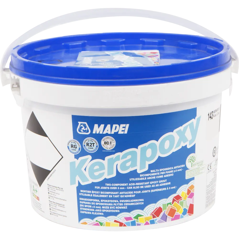 Затирка эпоксидная Mapei Kerapoxy 110 цвет светло-серый Манхеттен 2 кг Без серии STLM-2091827 - Вид №2