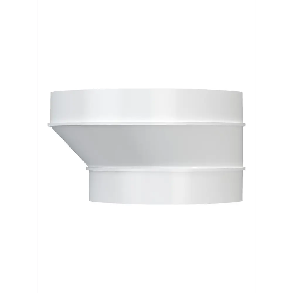 Переходник вентиляционный для круглых воздуховодов Fonet D100 мм D125 мм пластик STLM-2133045 - Вид №2