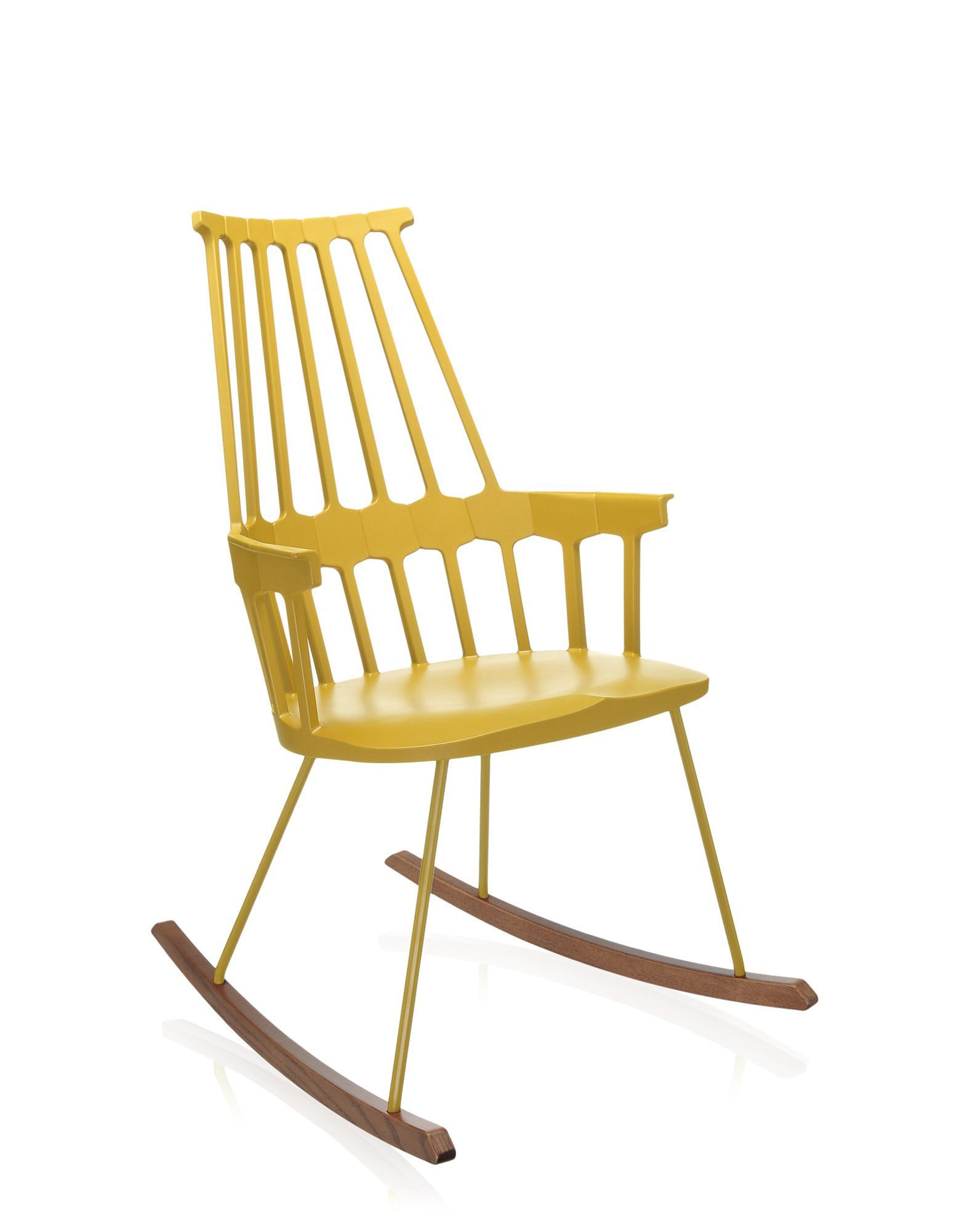 Кресло-качалка из инженерного пластика с подлокотниками Kartell COMBACK ARCH-00138467 - Вид №12