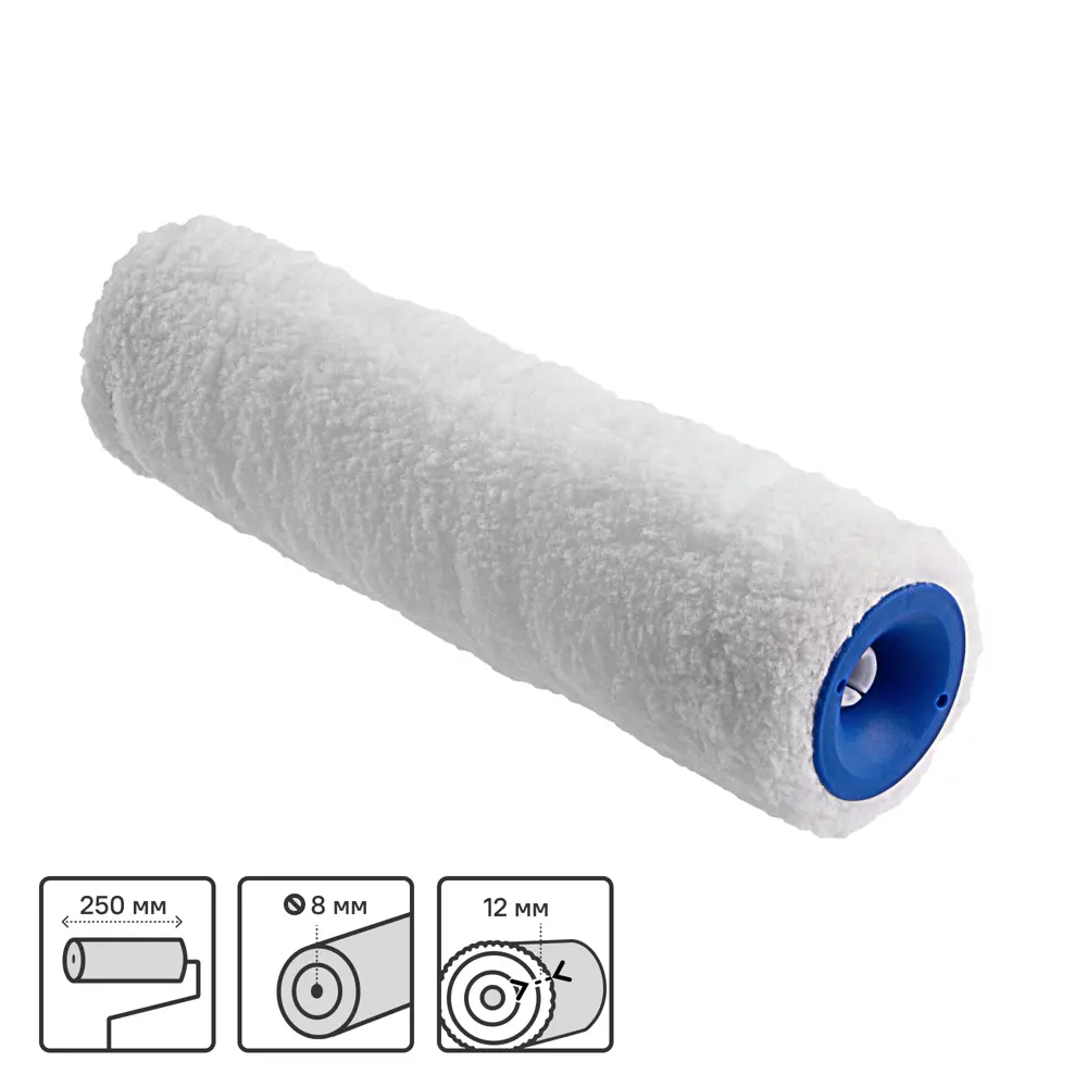 Валик для водных красок 250 мм Сибртех STLM-2074049