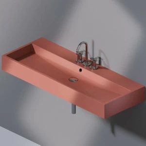 L279T1R3V4.142 Подвесная раковина настенная прямоугольная A. e T. Italia Tank