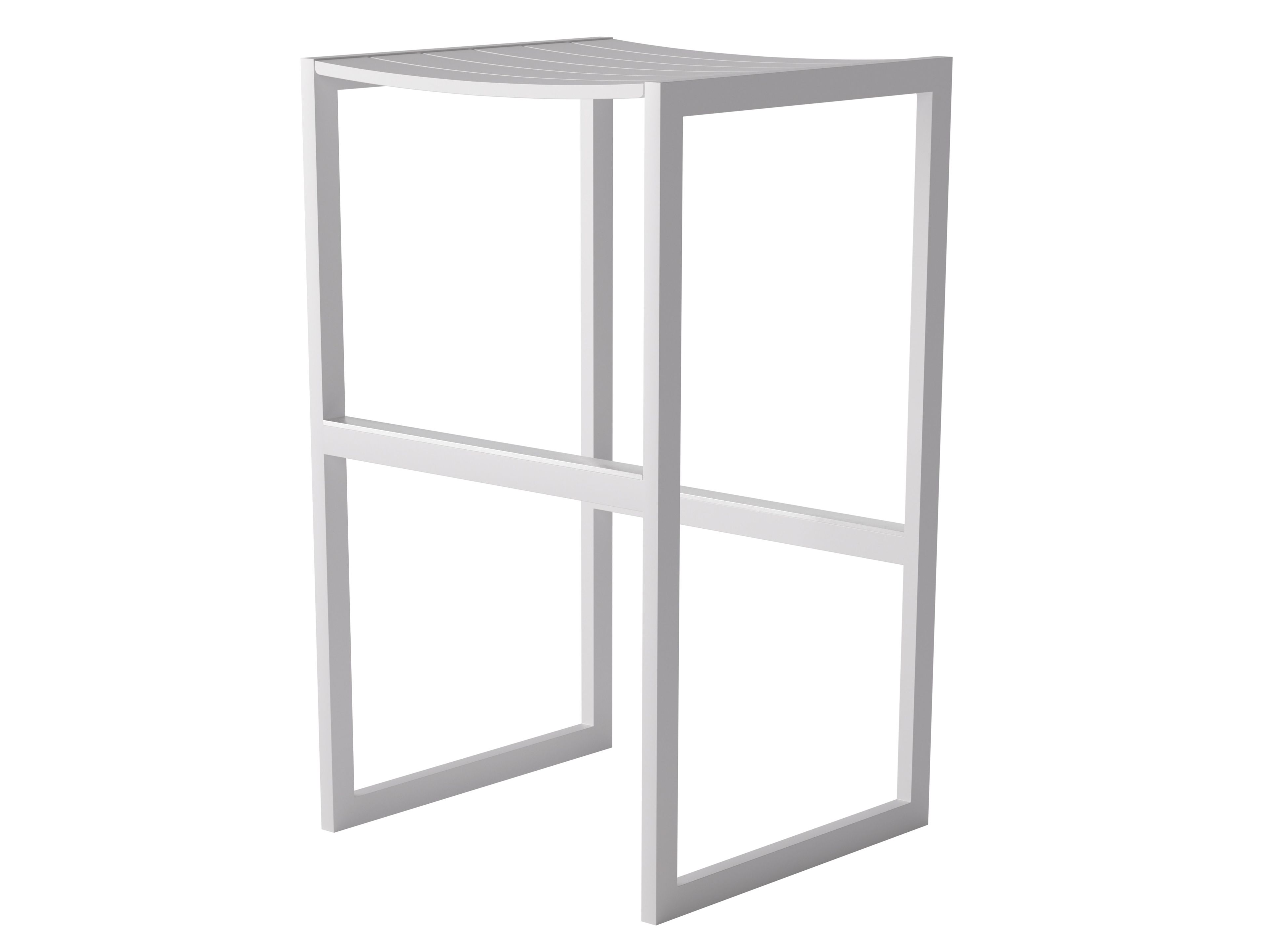 Алюминиевый высокий стул с порошковым покрытием с подставкой для ног Case Eos ARCH-00093146 - Вид №2