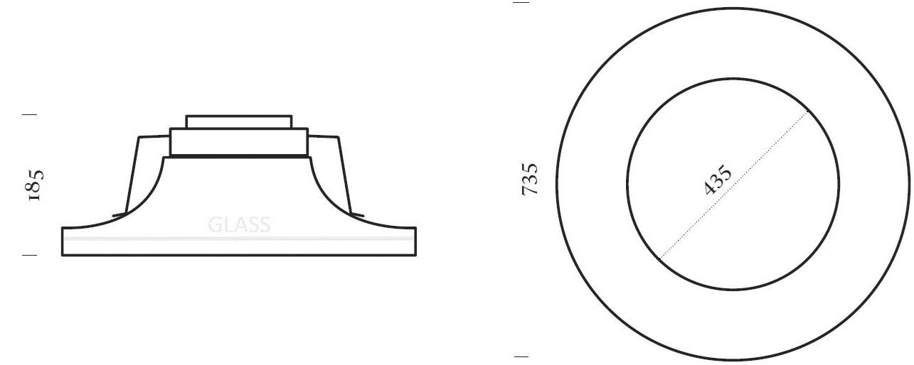 GESSO Встраиваемый потолочный светильник из гипса sun-id-1447407 - Вид №3