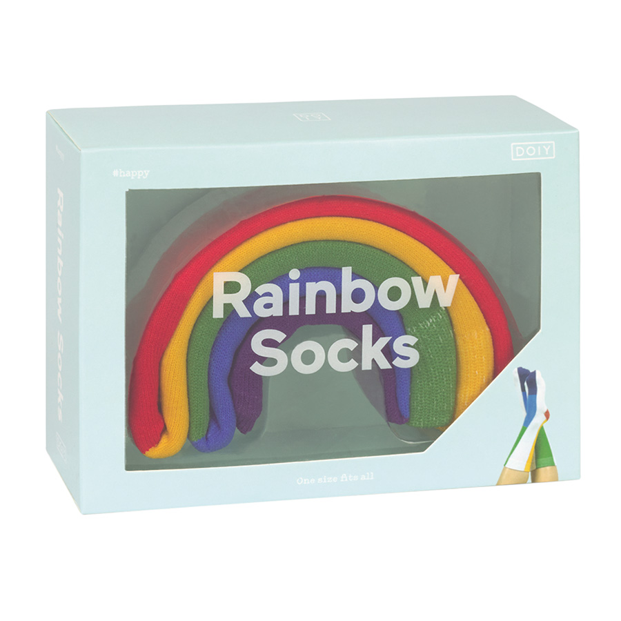 DYRAISOCL Носки rainbow Doiy  - Вид №3