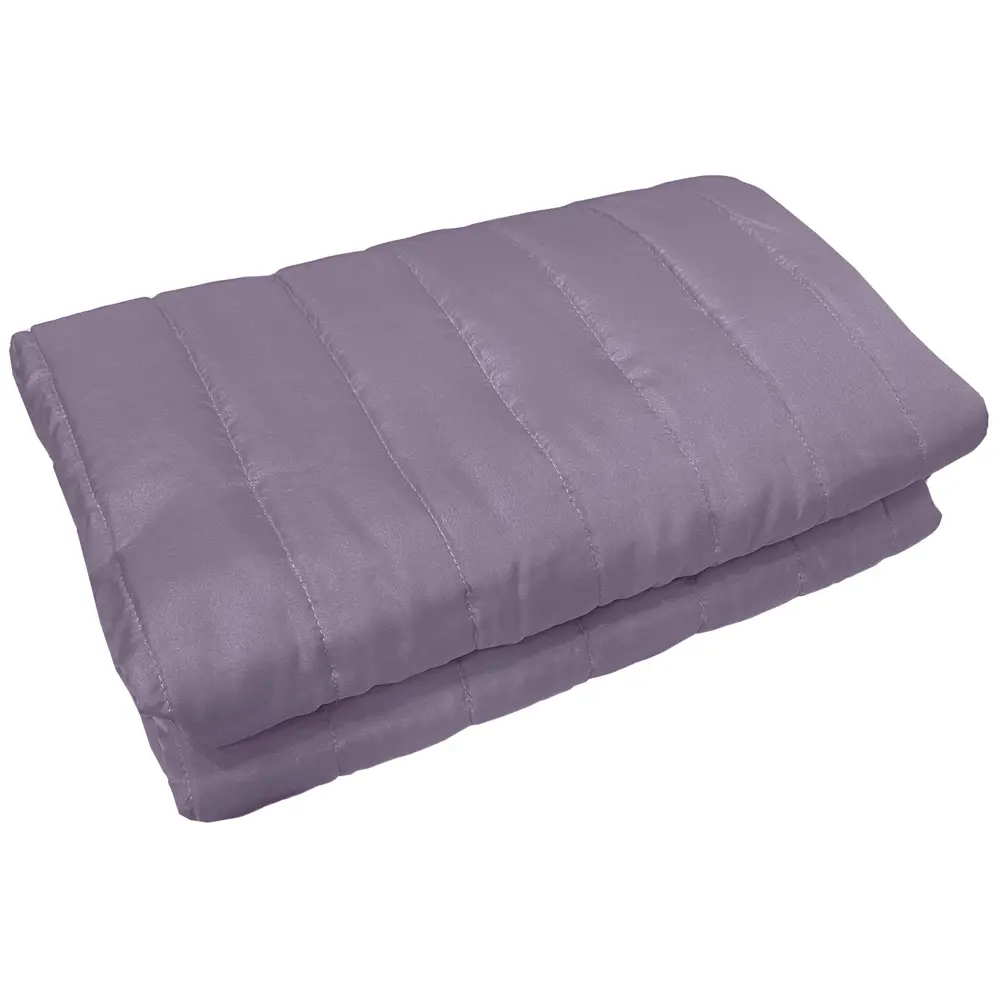 Santreyd Покрывало Анды - двустороннее стеганое фиолетовое 215×240 см 88024184 STLM-0076584