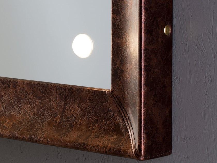UNICA by Cantoni Прямоугольное настольное зеркало из кожи со встроенной подсветкой Mf sun-id-1402674 - Вид №3