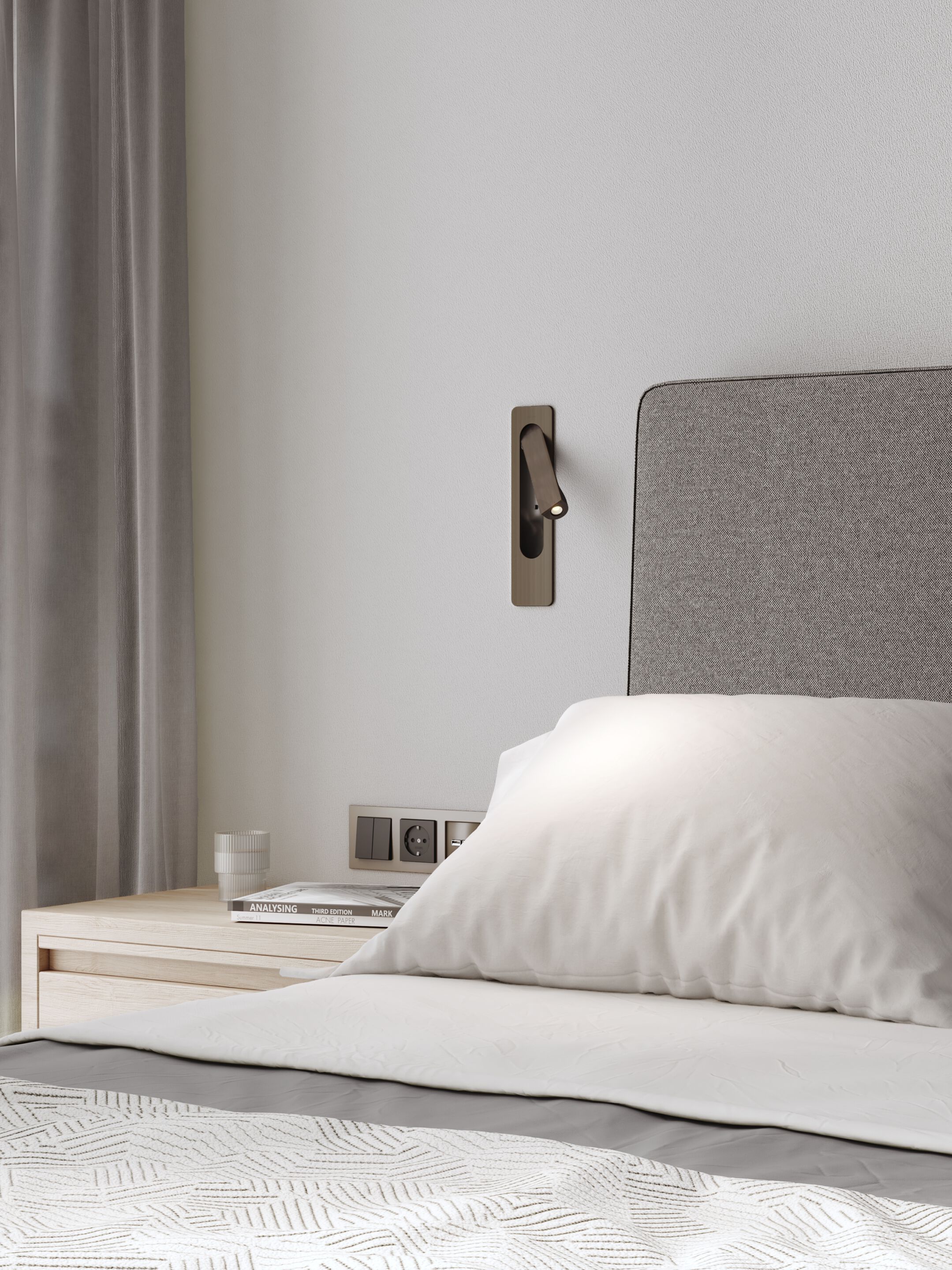 Регулируемая цинковая светодиодная лампа для чтения Astro Lighting Keta ARCH-00037420 - Вид №2