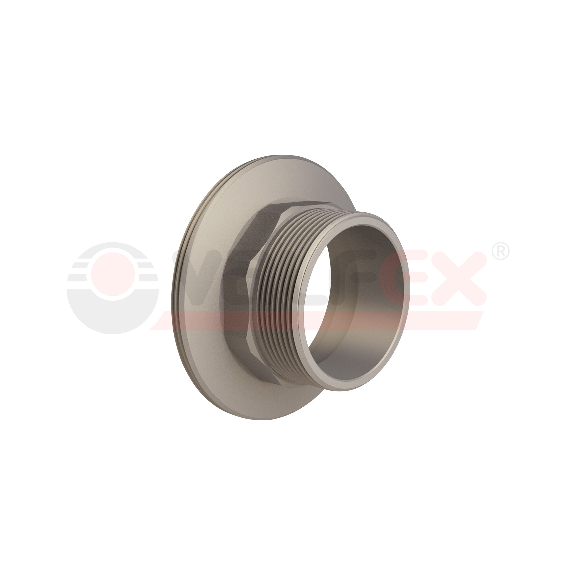 VF.033.00020.100 Valfex Адаптер для муфты с комб. резьбой (американка), наружная резьба 
