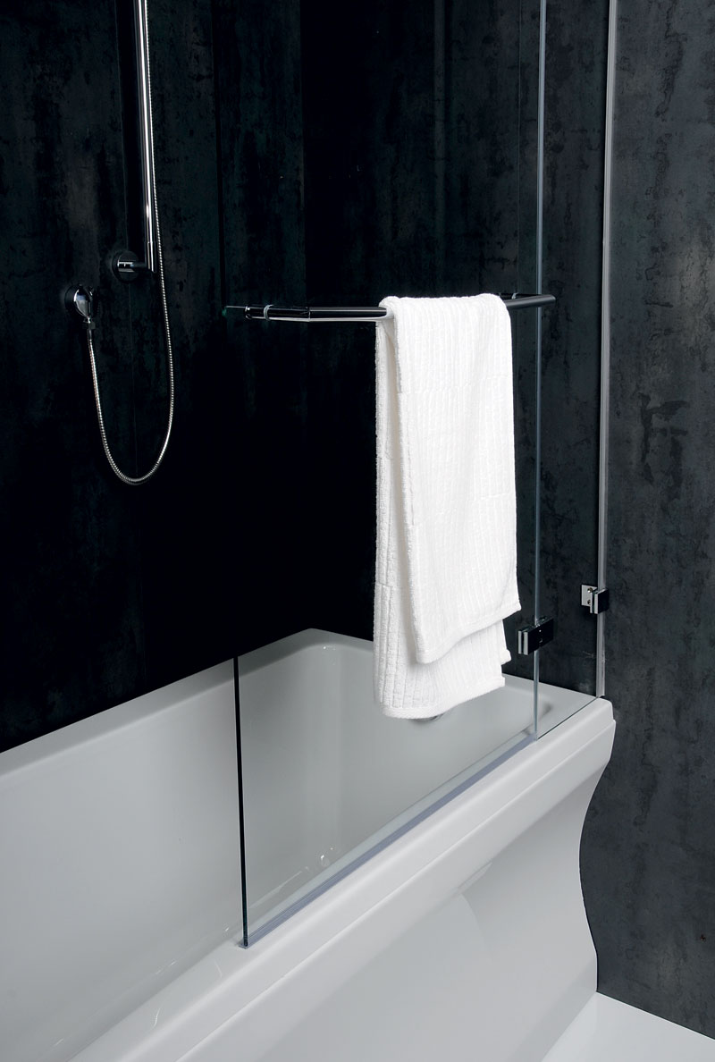 BN3715R Душевое ограждения на борт вынны Polysan Чехия  - Вид №1