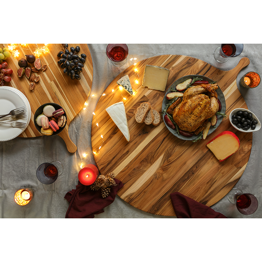 TH903 Доска сервировочная specialty круглая 56 см TEAKHAUS  - Вид №2