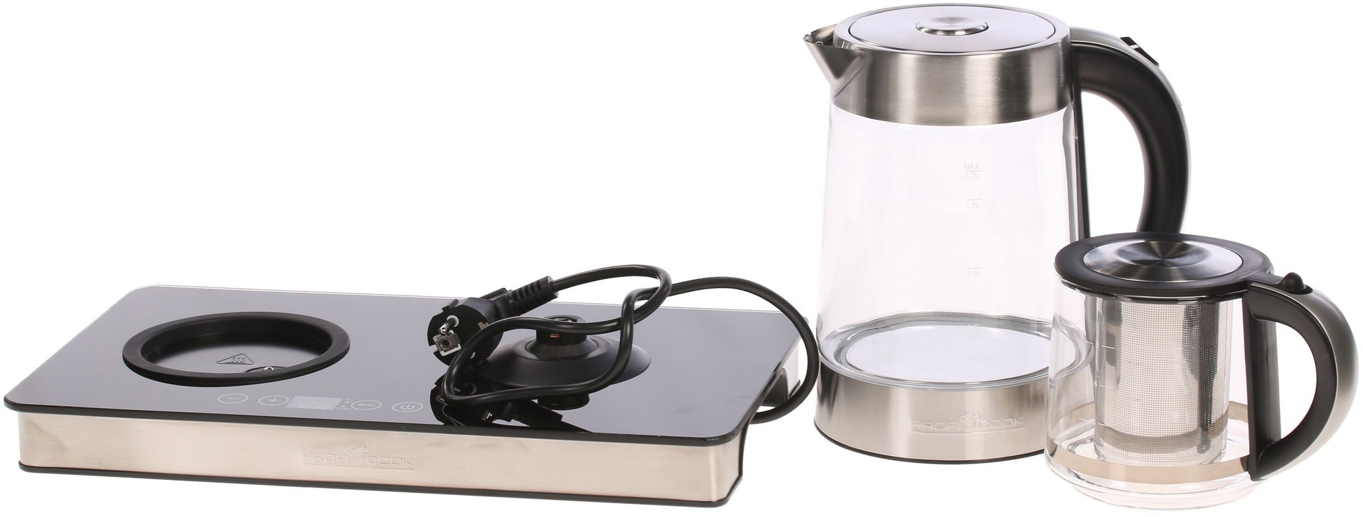 1010580 Чайный набор Profi Cook PC-TKS 1056 серебристый ProfiCook STDN-0088454 - Вид №6