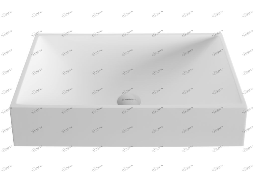 V42 Накладная раковина на столешницу  прямоугольная Aquanet 