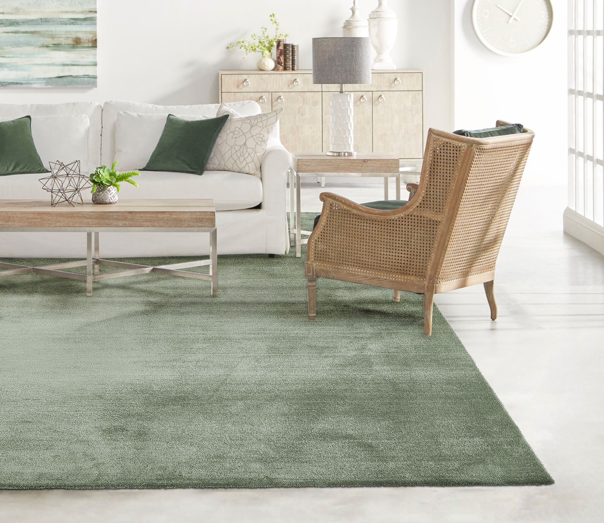 Сплошной цвет прямоугольный ковер Ademi Essential ARCH-00089886 - Вид №2