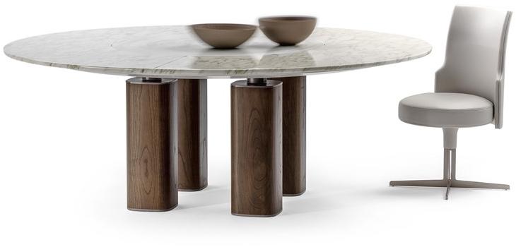 Poltrona Frau Круглый мраморный стол La collezione - tavoli e sedie sun-id-1393212 - Вид №2