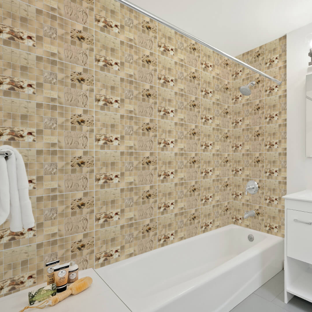 Панель ПВХ 0,2 мозаика «Малибу» Stella STSR-730 - Вид №1