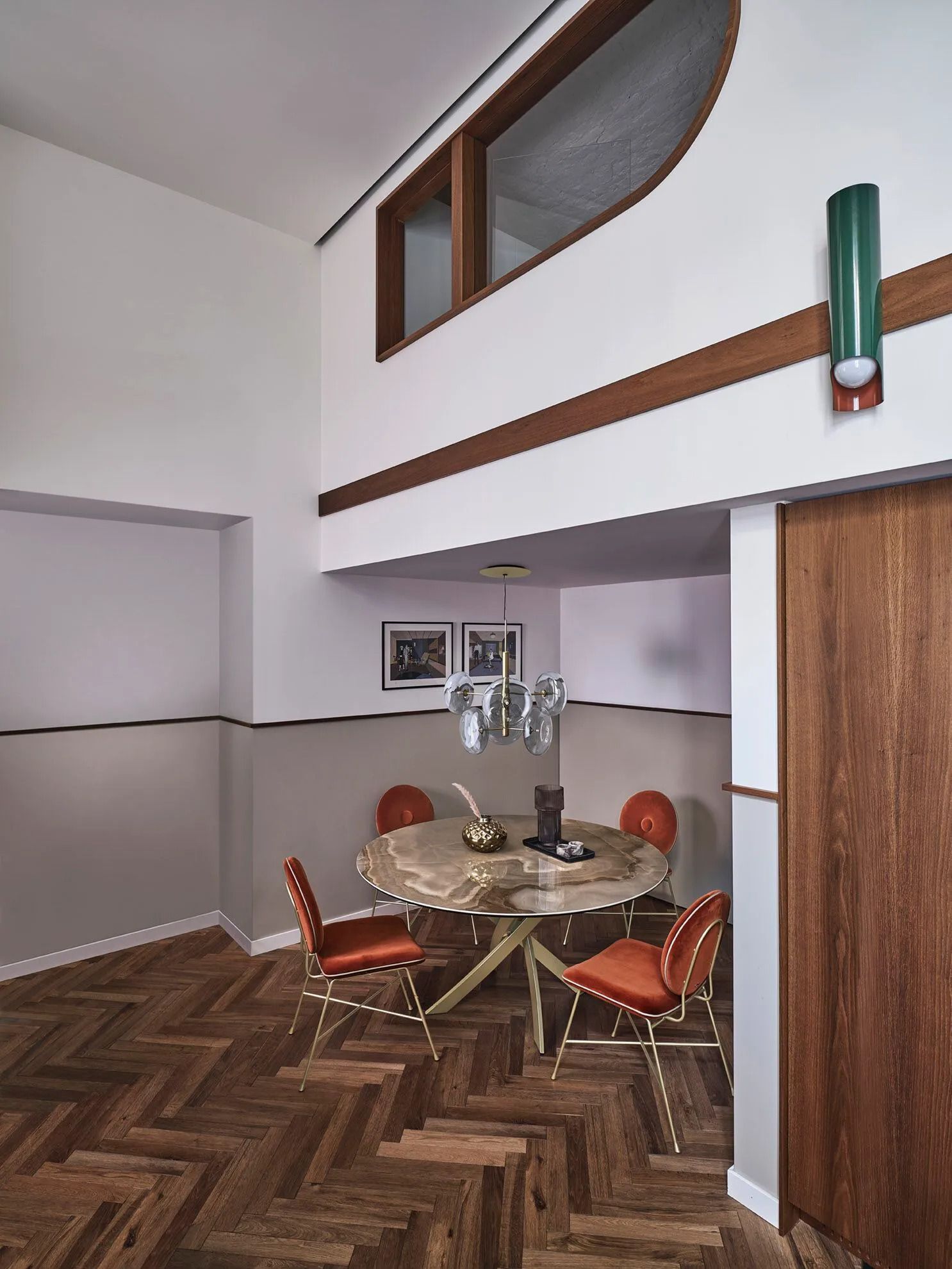 Круглый мраморный стол Bontempi Casa BARONE ARCH-00052845 - Вид №5