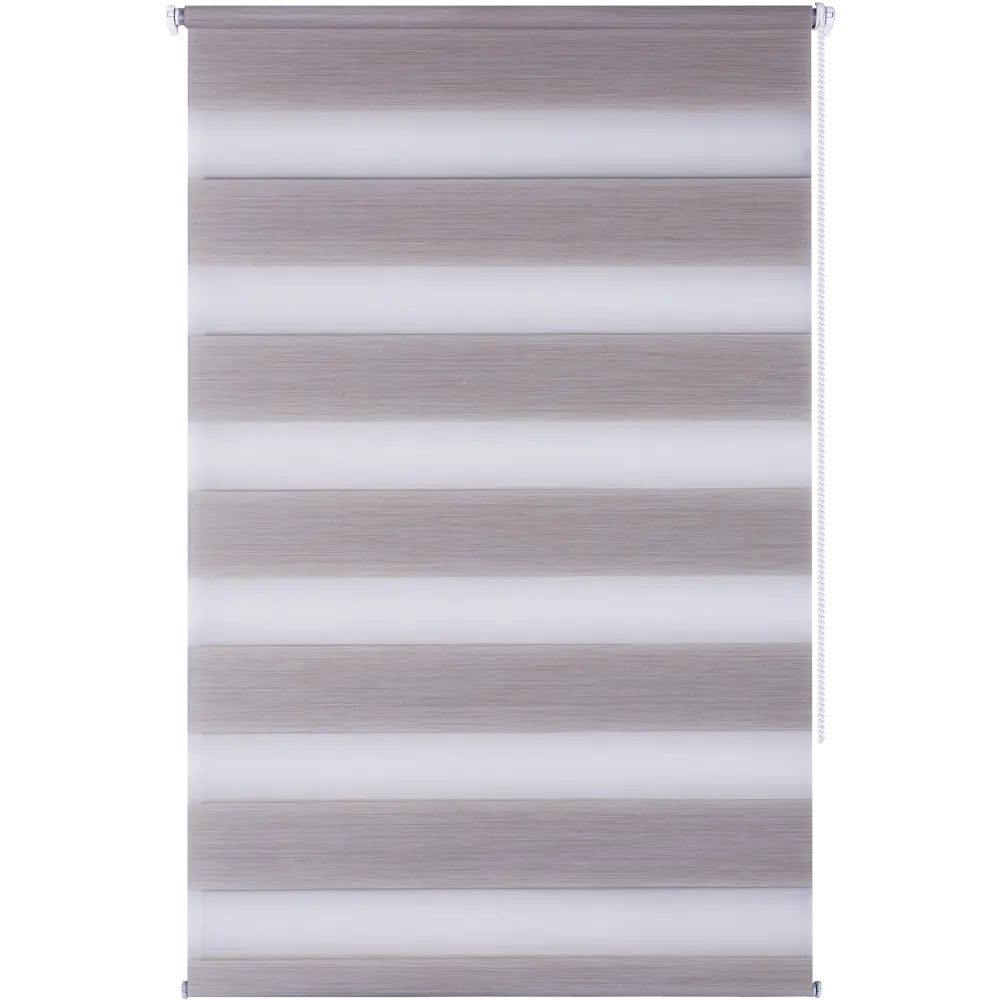 Штора рулонная день-ночь Miamoza Paris 60x160 см, цвет молочный Santreyd STLM-2041647
