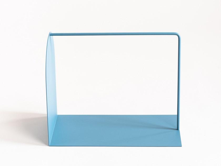 FORMAE Журнальный столик из стали с порошковым покрытием и полкой для журналов Roommate sun-id-1434559 - Вид №3