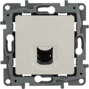 Розетка компьютерная Legrand Etika RJ-45 для скоростного интернета 82153461