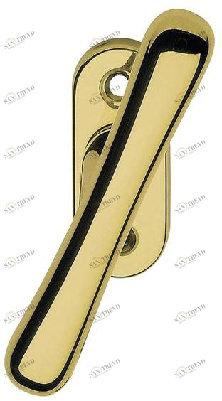 LINEA CALI' Латунная оконная ручка в классическом стиле Garda sun-id-1506486