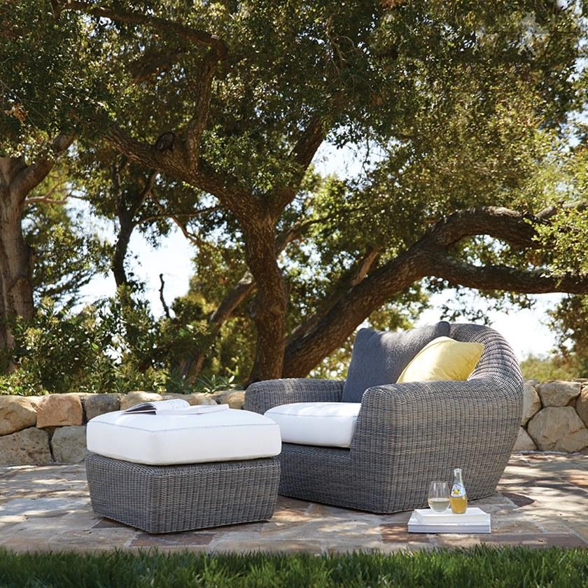 JANUS et Cie Прямоугольный садовый пуф из janusfiber® Rush sun-id-1347259 - Вид №5