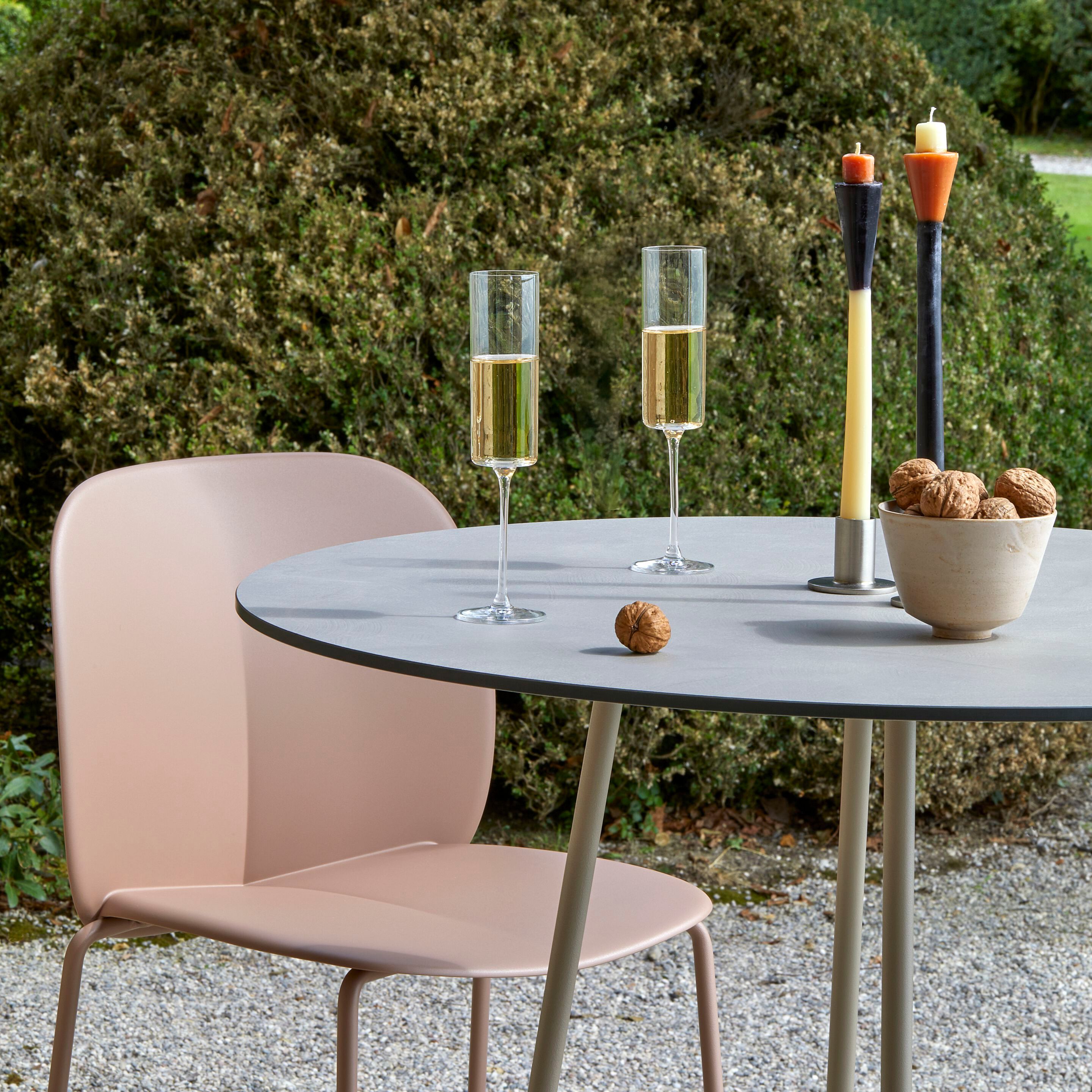 Переработанный пластиковый высокий стул с подставкой для ног S-CAB Mentha ARCH-00002524 - Вид №10