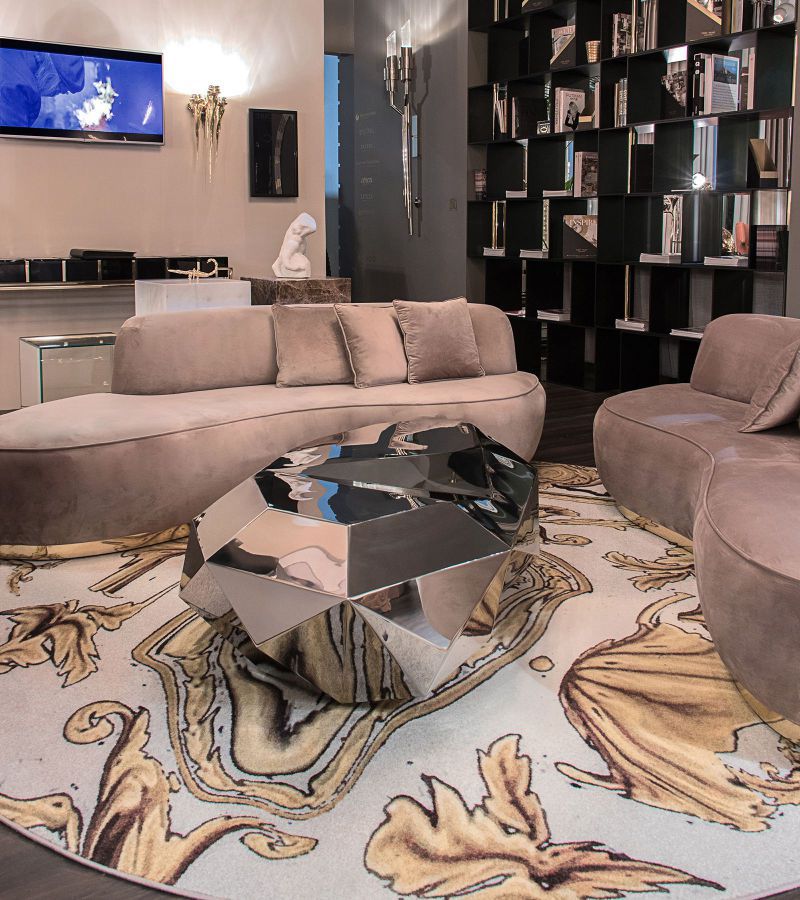 0-013 Алмазный центральный стол Boca Do Lobo  - Вид №10